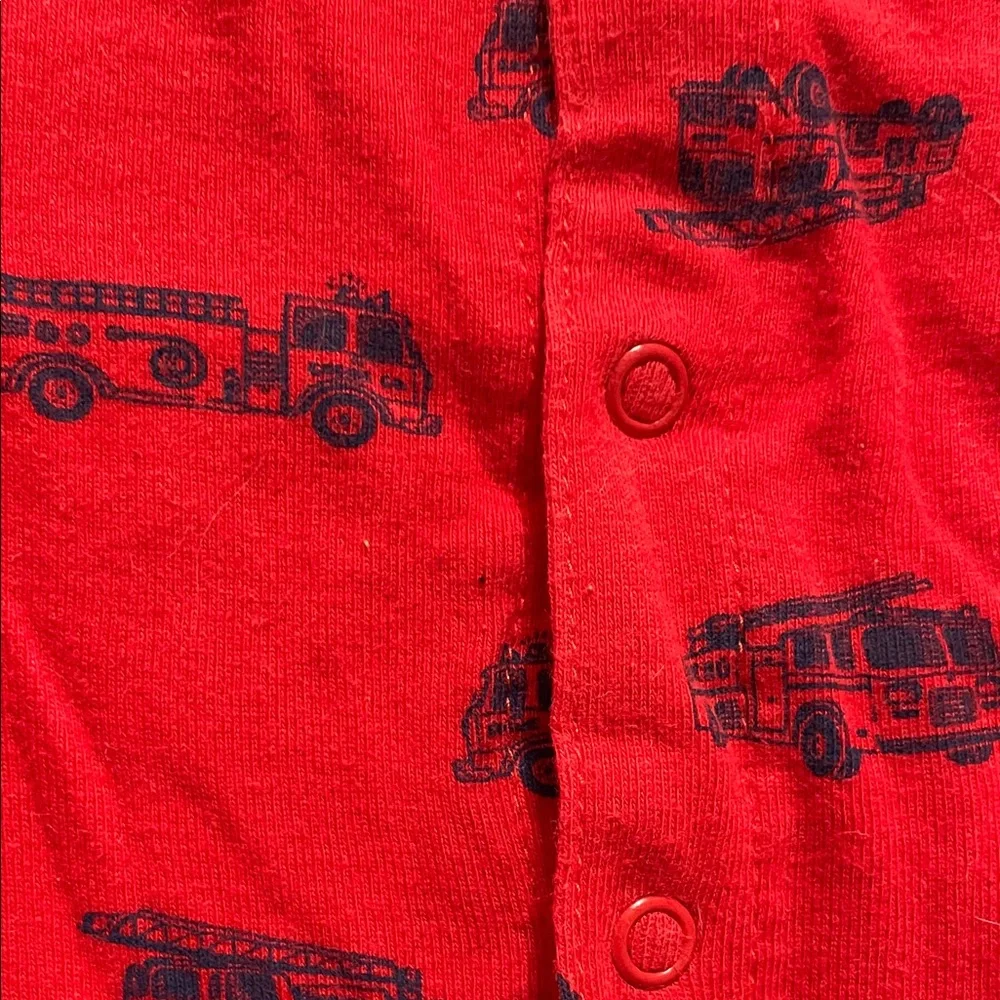 Carter's Boys Romper Red Hero Size 18 Month
